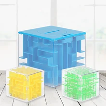 3D скоростной куб лабиринт Волшебная головоломка копилка игра