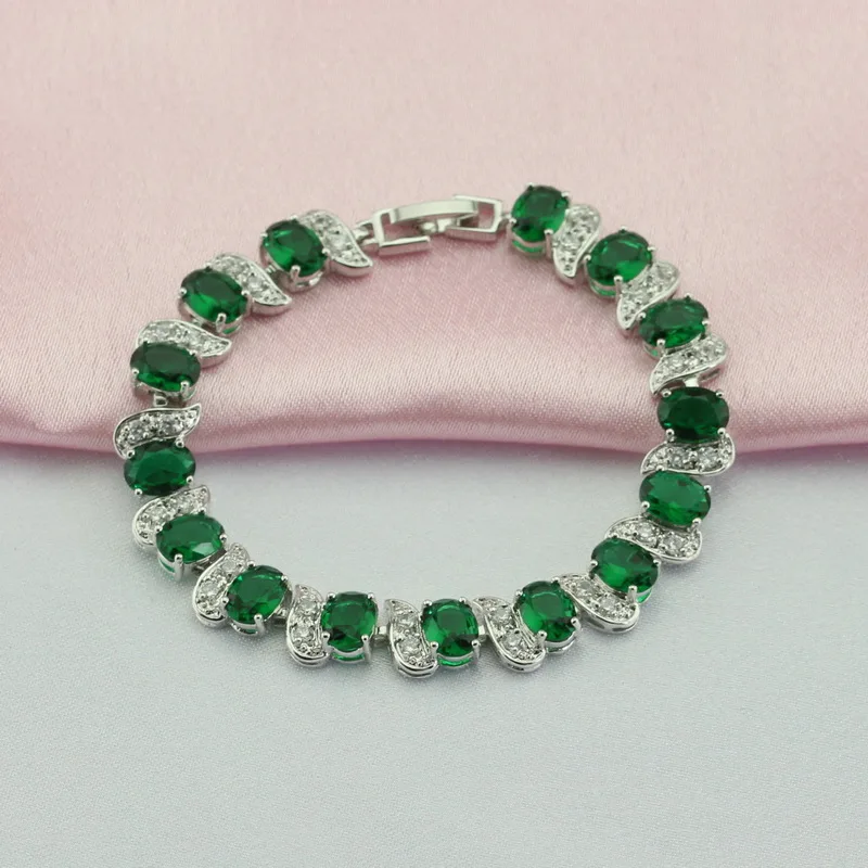 Женский ювелирный комплект из колье серёг кольца и браслета | Украшения