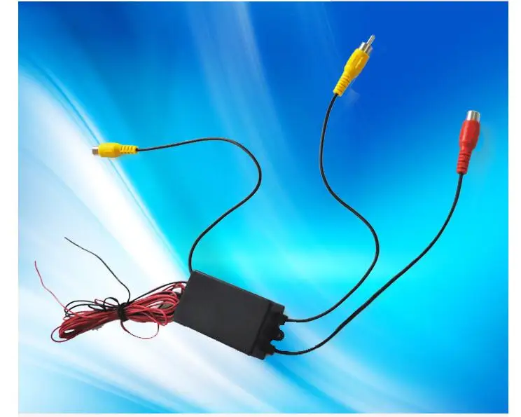 Самый дешевый/интеллектуальный контроль 2 канальный автомобильный видео