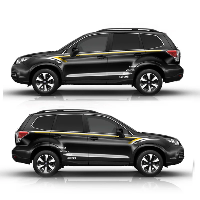Автостайлинг TAIYAO Спортивная Автомобильная наклейка для Subaru 2014 2018 Forester Mark Levinson