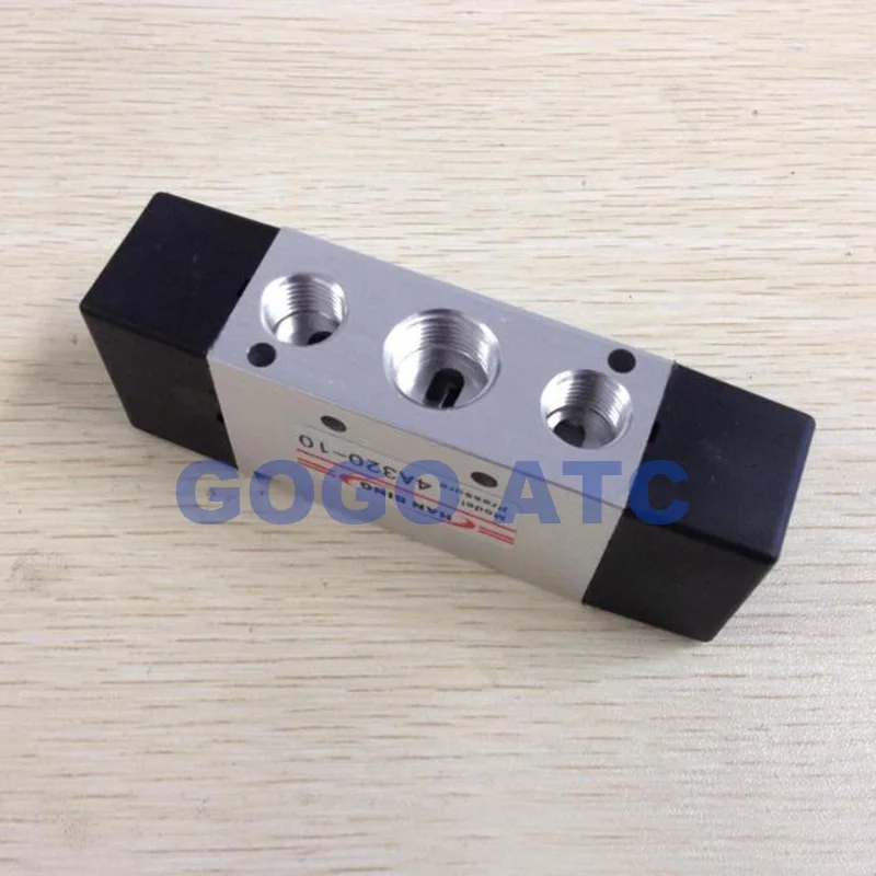 GOGOATC Пневматический воздушный клапан airtac Тип 4A120-06 4A220-06 1/" 4A220-08 порт 1/4 дюймов BSP 5/2 способ двойной воздушный регулирующий клапан