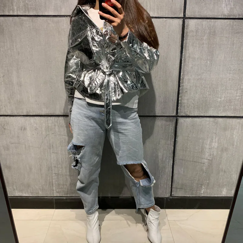 Рубашка женская из натуральной кожи куртка овчины|Кожаные куртки| |