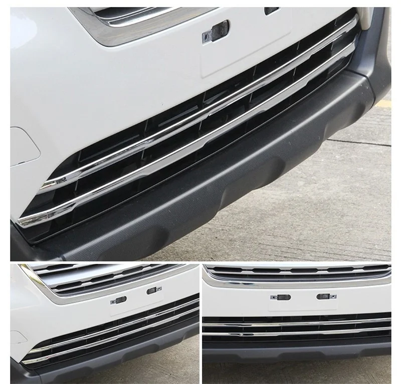 Abaiwai ABS Хромированная передняя решетка гриля крышка отделка для Subaru Outback 2014 2015 2016