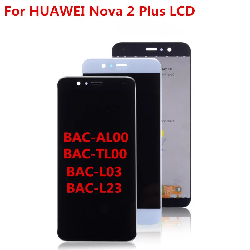 5 &quotОригинальный дисплей для huawei Nova 2 плюс BAC L23 L21 L03 ЖК Сенсорный экран планшета с