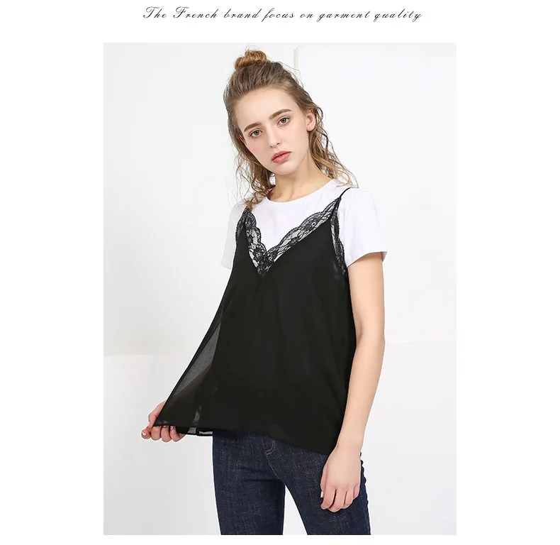 Bootyjeans 2017 Новая Летняя Сексуальная кружевная Женская Клубная одежда с V образным