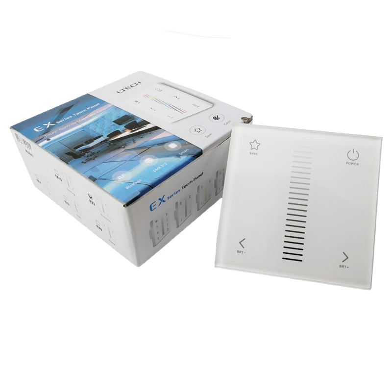 Новый светодиодный диммер 220 В dmx512 и 2 4 ГГц многофункциональный настенный