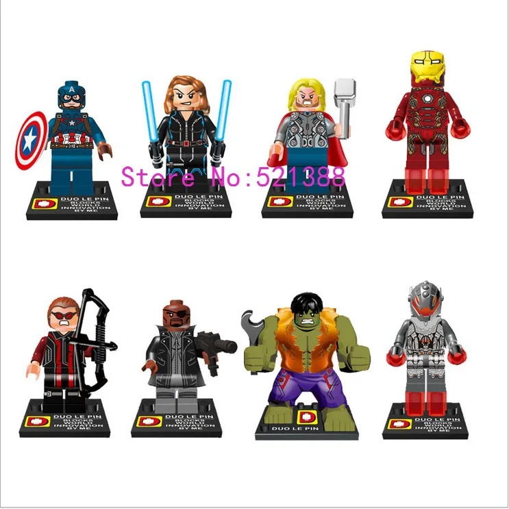 Персонаж Бэтмен Звездные войны Ninjago человеком-пауком Железный человек Мстители