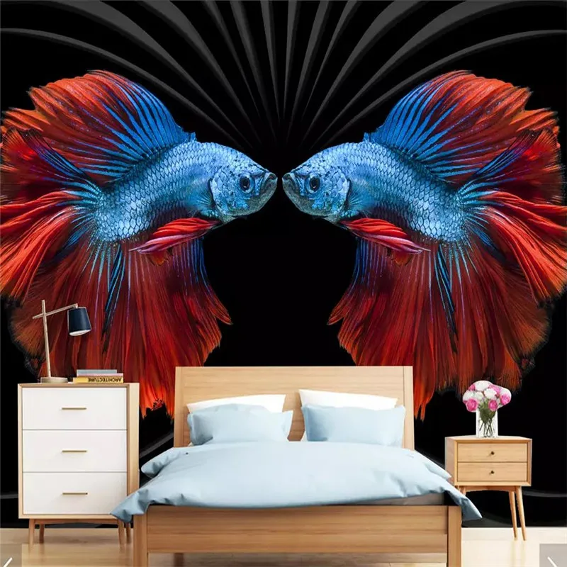 Пользовательские обои HD рельефные Современные Ретро индивидуальные цветные