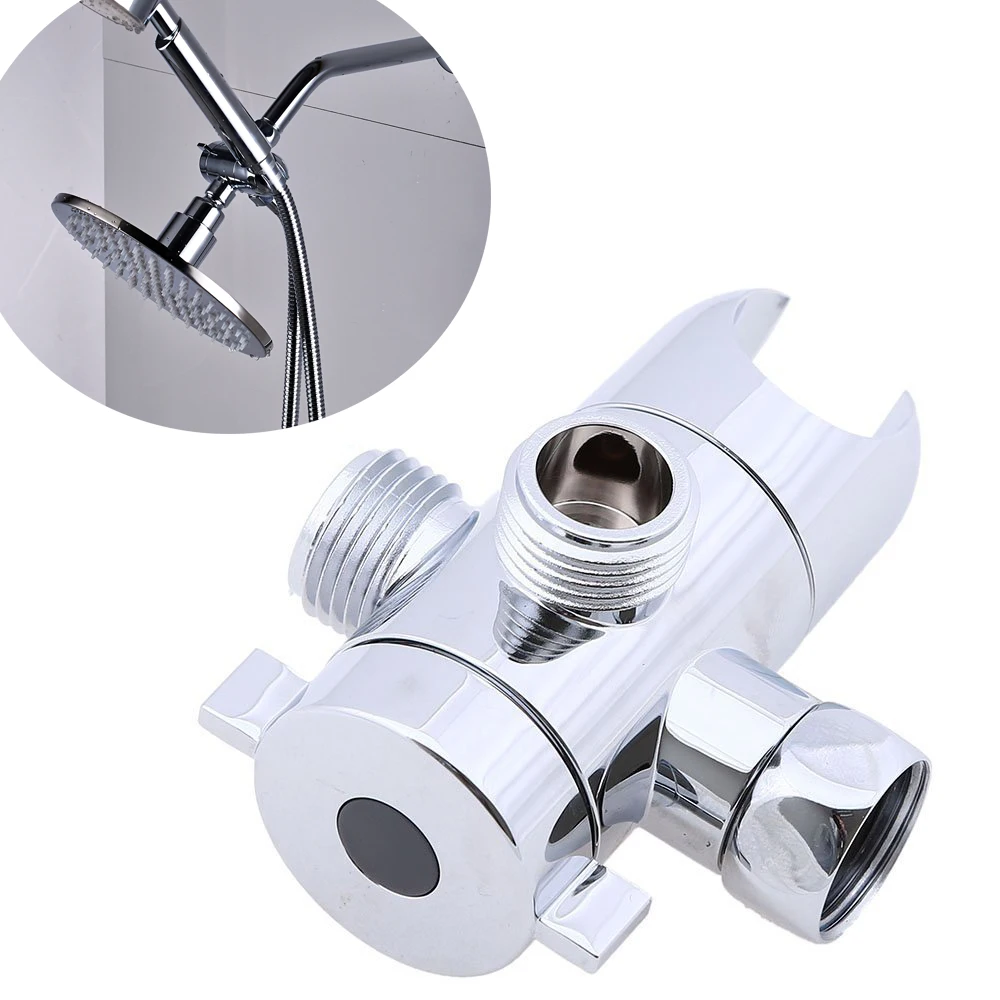 Отводящий клапан кран новый тип душа хромированный трехполосный Т адаптер АБС