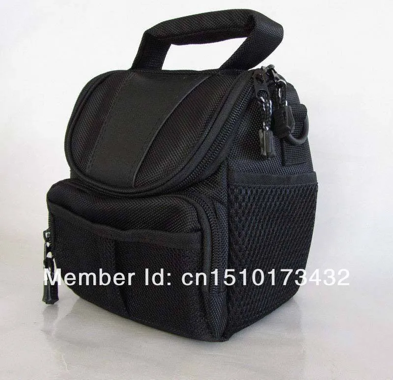 Бесплатная доставка цельный черный цифровой камеры чехол мешок для канона