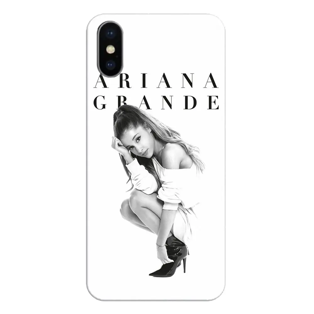 For Samsung Galaxy S2 S3 S4 S5 MINI S6 S7 edge S8 S9 Plus Note 2 3 4 5 8 Coque Fundas Cell Phone Case Cover Cat Ar Ariana Grande |