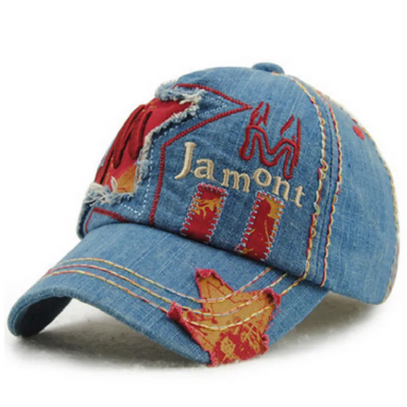 JAMONT/детская бейсбольная джинсовая кепка Детская в стиле хип-хоп для мальчиков и