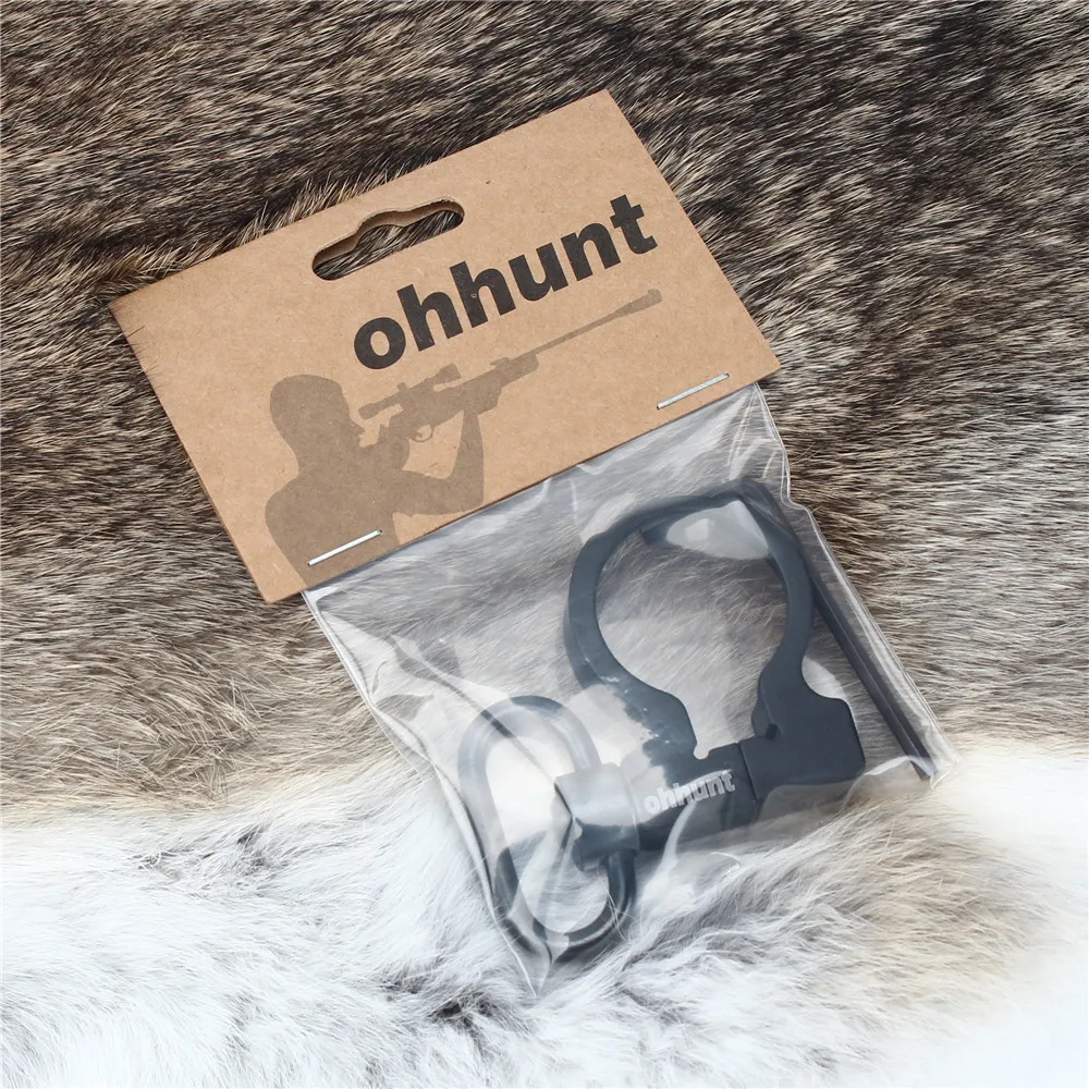 

ohhunt QD Quick Detach Sling Swivel Adapter Mount Black for .223/5.56 Carbines AR15 M4 Rifle Hunting Accessories