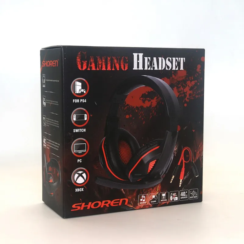K1 игровая гарнитура для PS4 casque Проводные ПК стерео наушники с микрофоном нового