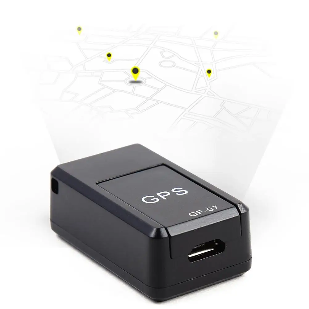 Мини-Автомобильный GPS GF07 GSM GPRS локатор трекер с защитой от потери устройство