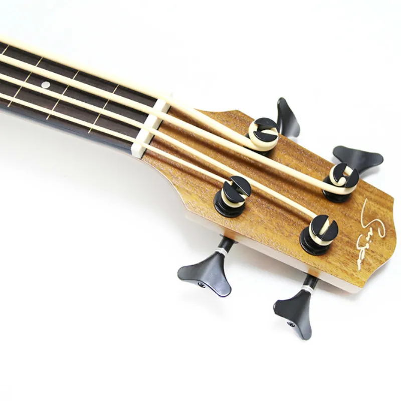 Электрическая цельная ель безрезная укулеле бас 30 дюймов Ubass гитара 4 струны мини