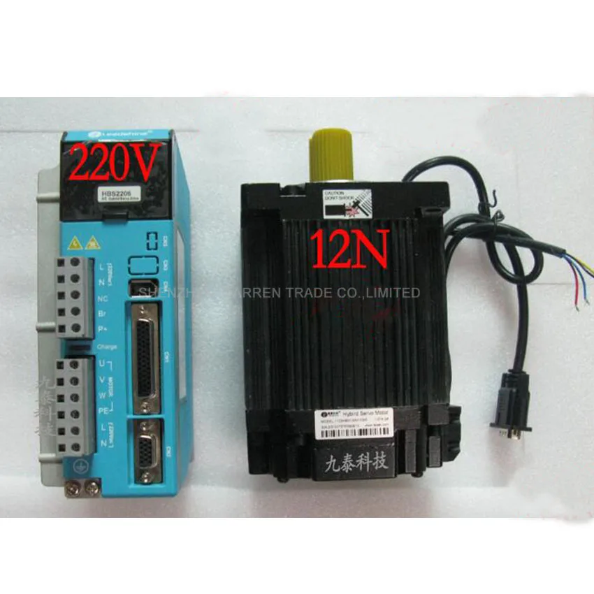 DSP комплект шагового привода с замкнутым циклом 3ph 1 2 градусов 4.2A 12NM NEMA42 110 мм 20VAC