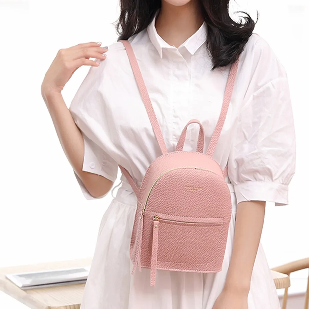 Маленькие рюкзаки Transer женские модные студенческие сумки через плечо Женский