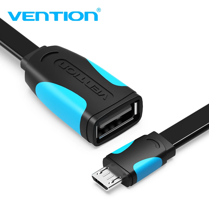 Vention OTG Кабель USB 2 0 адаптер для Android Samsung S6 Redmi Note 5 Micro коннектор Xiaomi планшета ПК