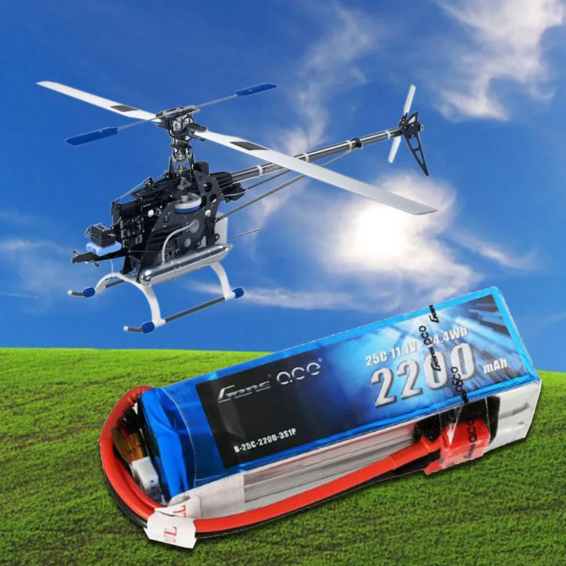 Литий-полимерная батарея Gens ace 3s 11 1 В 2200 мА/ч Lipo 3S 25C RC Т-образный Разъем XT60 для 1:10