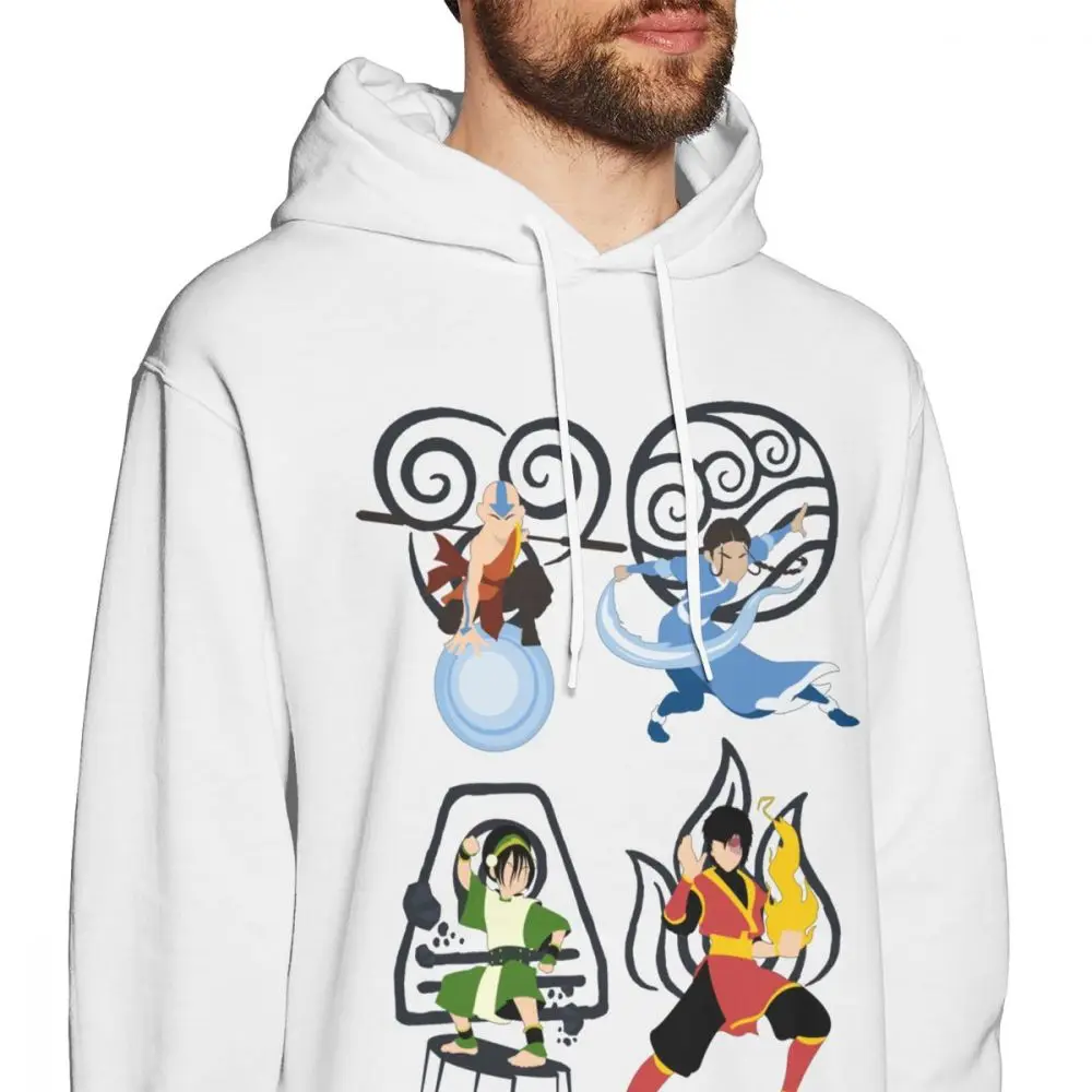 Минималистичный гибочный Аватар: последняя Толстовка Airbender Повседневные