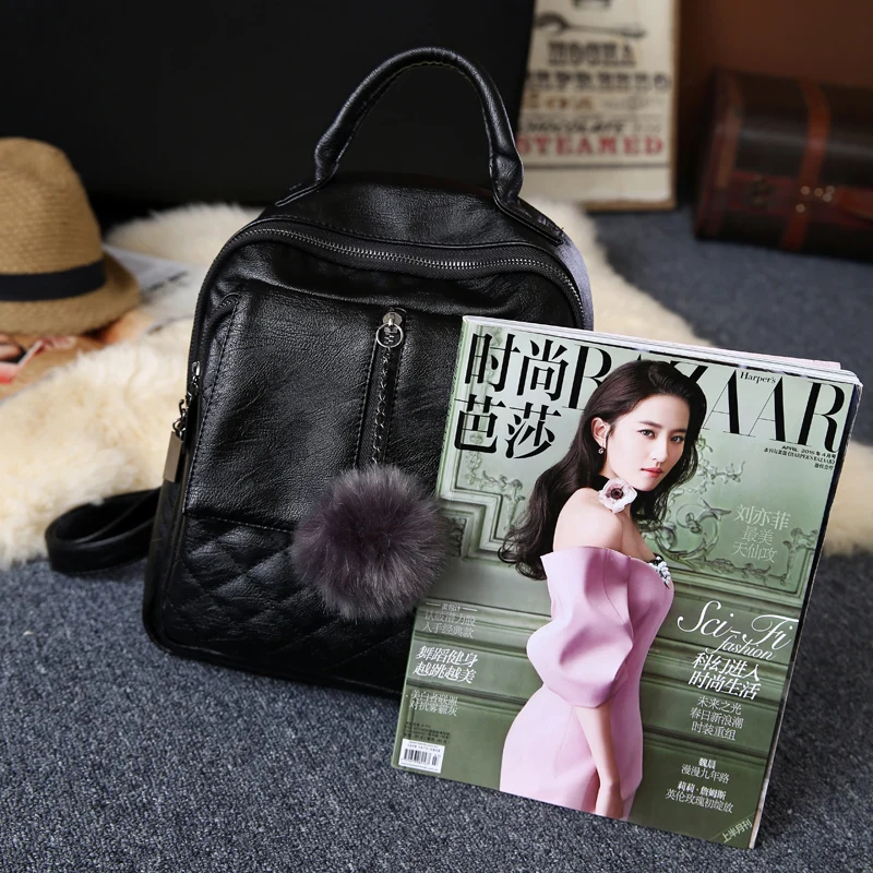 Для женщин рюкзак Винтаж высокое качество из искусственной кожи Повседневное