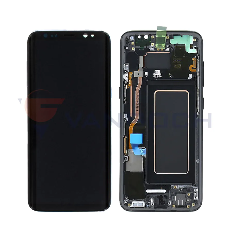100% Оригинальный Super Amoled ЖК дисплей Экран для Samsung Galaxy S8 Дисплей G950 плюс G955 сборки