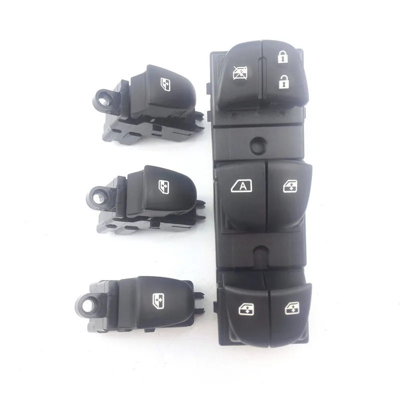 Красный свет окно мастер переключатель для Nissan Qashqai Altima Sylphy TIIDA X Trail 25401 1KA0A 25411 1KL5A