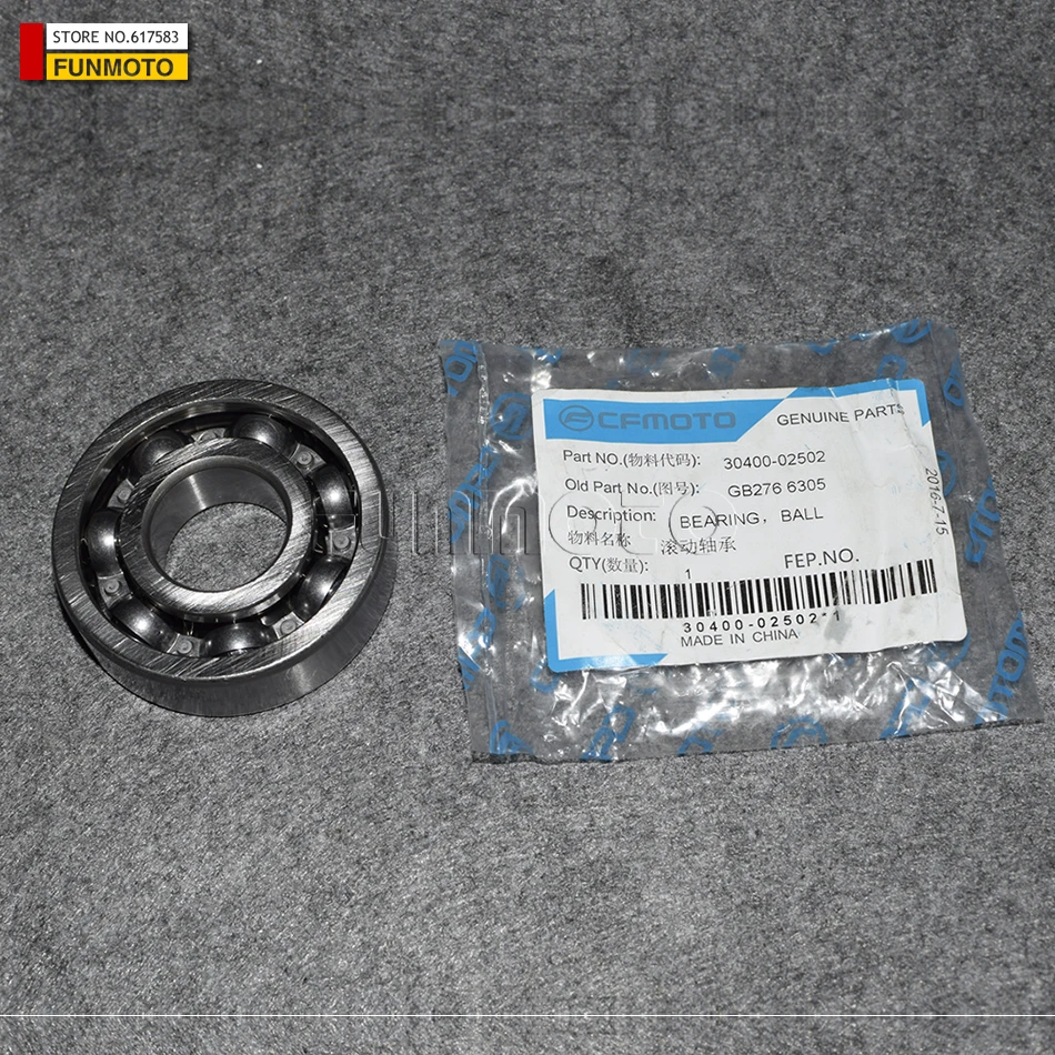 

2PCS ROOLING BEARING OF CFX8/CFMOTO REAR GEARBOX PARTS NO.IS 30400-02502
