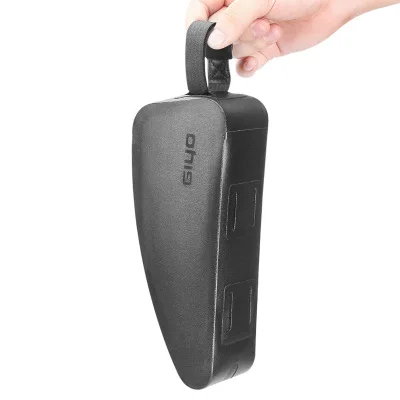 

Waterproof Mountain Road Bike Front Bags Repair Tools Bag Pouch Storage Cycling Accessories Bike Bicycle Top Tube Bags Black