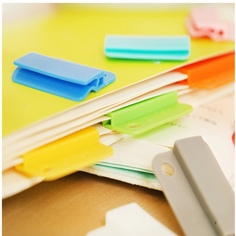 2018 New Memo Clip for Dokibook Notebook Creative Stationery DIY Easy Clips Colored Label Paper Folder Labels Casual | Канцтовары для
