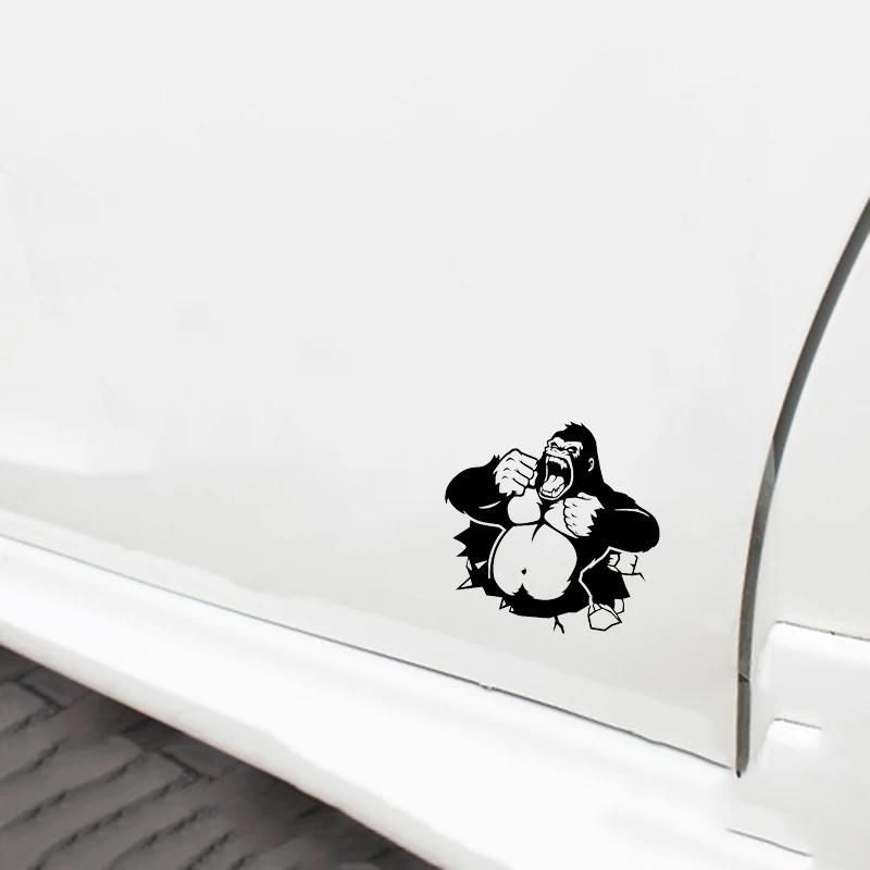 Виниловая наклейка на окно gorilla monkey ape дрейф JDM|Наклейки автомобиль| |
