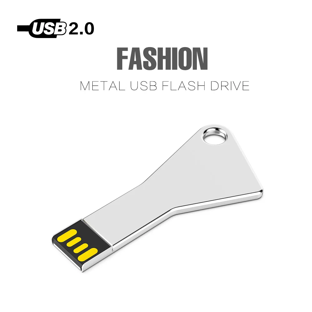 Usb 2 0 металлический флэш-накопитель USB флеш-накопитель 128 Гб 64 ГБ 32 оперативной