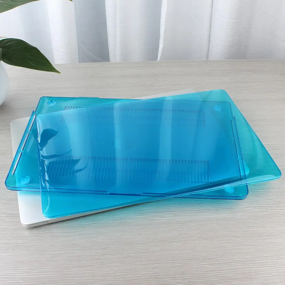 Кристальная сумка для ноутбука, чехол для ПК Macbook Pro 13, чехол из ТПУ с клавиатурой для Macbook Pro 15, 16,,, A1706, A1989, A1707, A2159