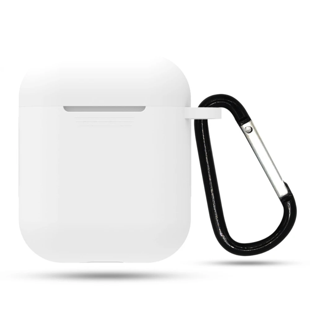 Мягкий силиконовый чехол для наушников Apple Airpods беспроводные наушники Bluetooth