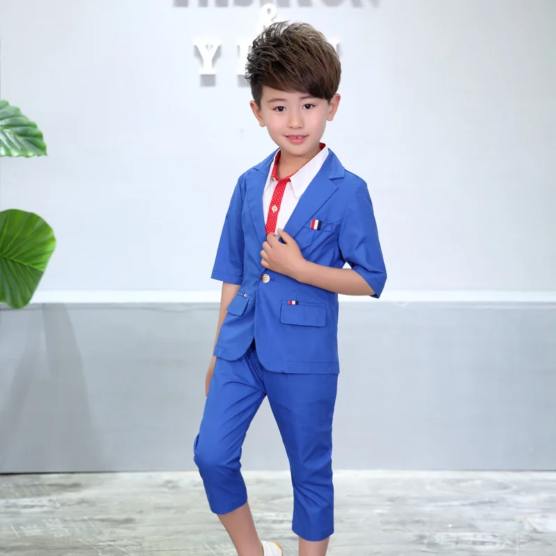 Школьная одежда для детей платье дня рождения деловой костюм мальчиков Блейзер