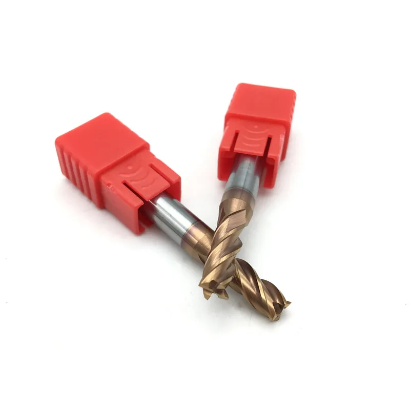 5 шт. HRC60 мм твердосплавные торцевые фрезы торцевая фреза D5X13XD6X50L с 4 канавками