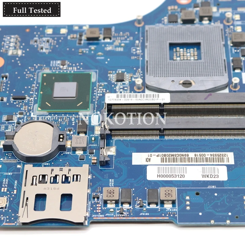 NOKOTION для TOSHIBA Satellite L50 L50-A P50 материнская плата для ноутбука HD4000 HM76 DDR3 H000053120 основная плата