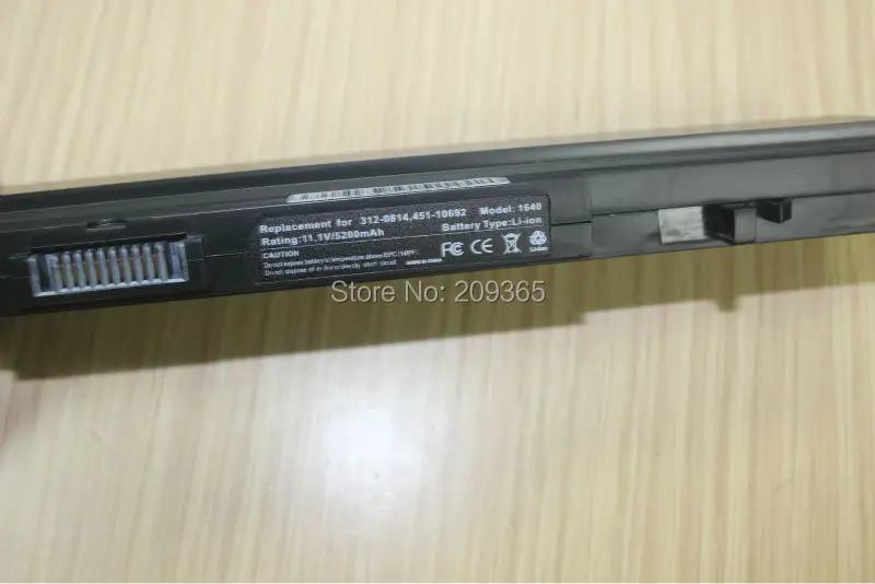 Аккумулятор для Dell Studio XPS 16 1640n 1645n 1647 312 0814 R720C W267C W298C X413C|battery for dell|dell batterydell studio battery |