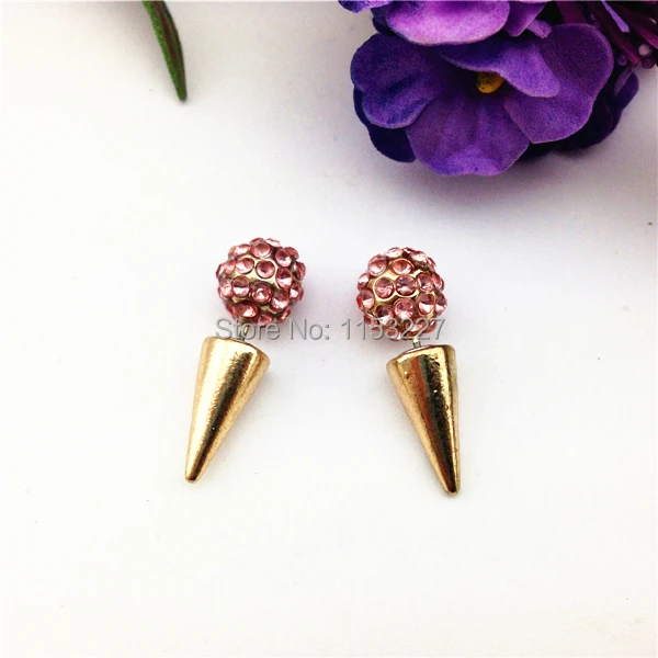 Новинка Запонки серебренные конструкции в стиле панк стимпанк мужские шипах со