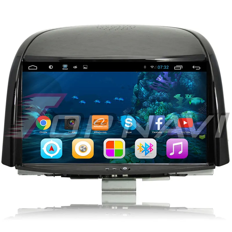 Автомагнитола Topnavi Android 6 0 для Koleos 2009 2010 2011 2012 2013 2014 2015 2016 стерео GPS навигация без