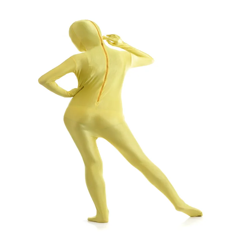 Взрослый костюм Zentai из лайкры на все тело, на заказ, для Хэллоуина, для женщин, вторая кожа, облегающие костюмы, спандекс, комбинезон из лайкры, костюмы для косплея