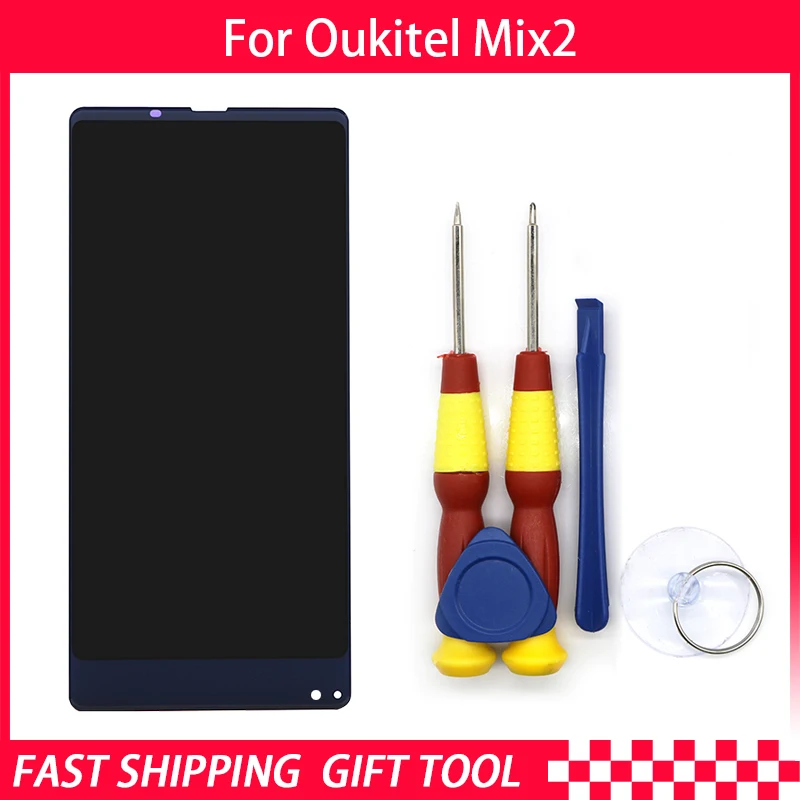 Новый оригинальный сенсорный экран ЖК дисплей для Oukitel Mix 2 сменные детали +