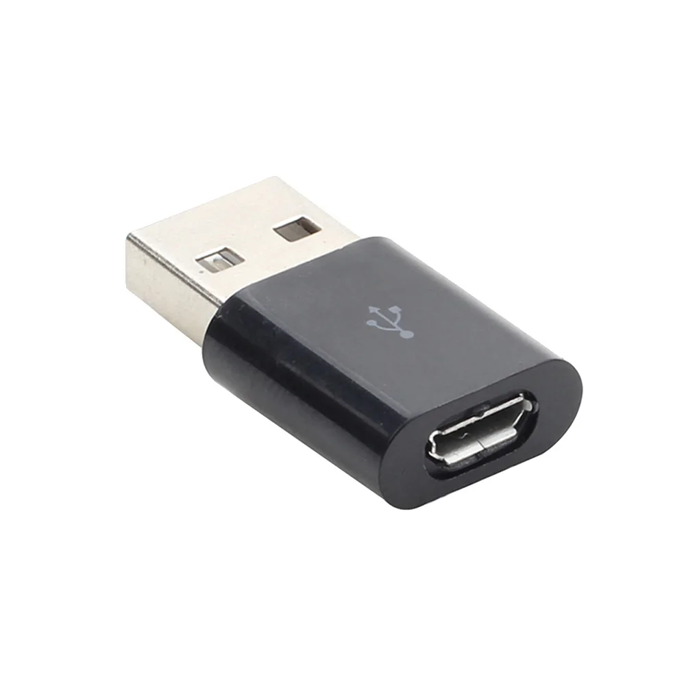 Адаптер OTG со штекером USB на гнездо Micro адаптер преобразователь данных зарядное