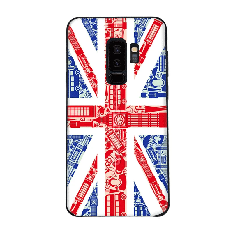 Чехол для телефона из ТПУ с британским флагом Samsung Galaxy S10 S10E M10 M20 M30 M40 S6 S7 Edge S8 S9 Plus