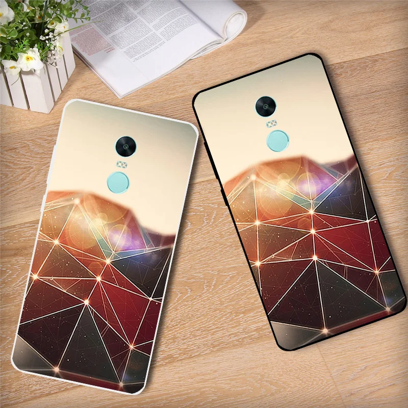 5.5 inch for Xiaomi RedMi Note 4X Slim Silicone Phone Soft Back Cover Redmi 4 Global Version TPU Clear Bridge Case |