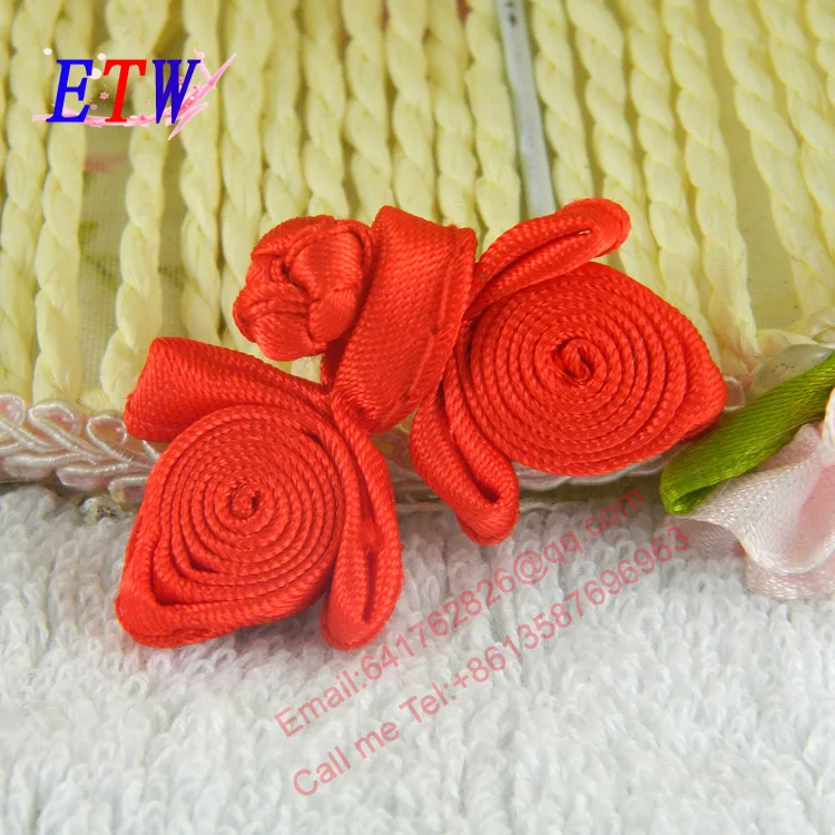 

Бесплатная доставка, китайские пуговицы с узлом ручной работы, 5-6,5 см, пуговицы с красными цветами, 20 шт./лот, украшение для сумки, упаковки од...