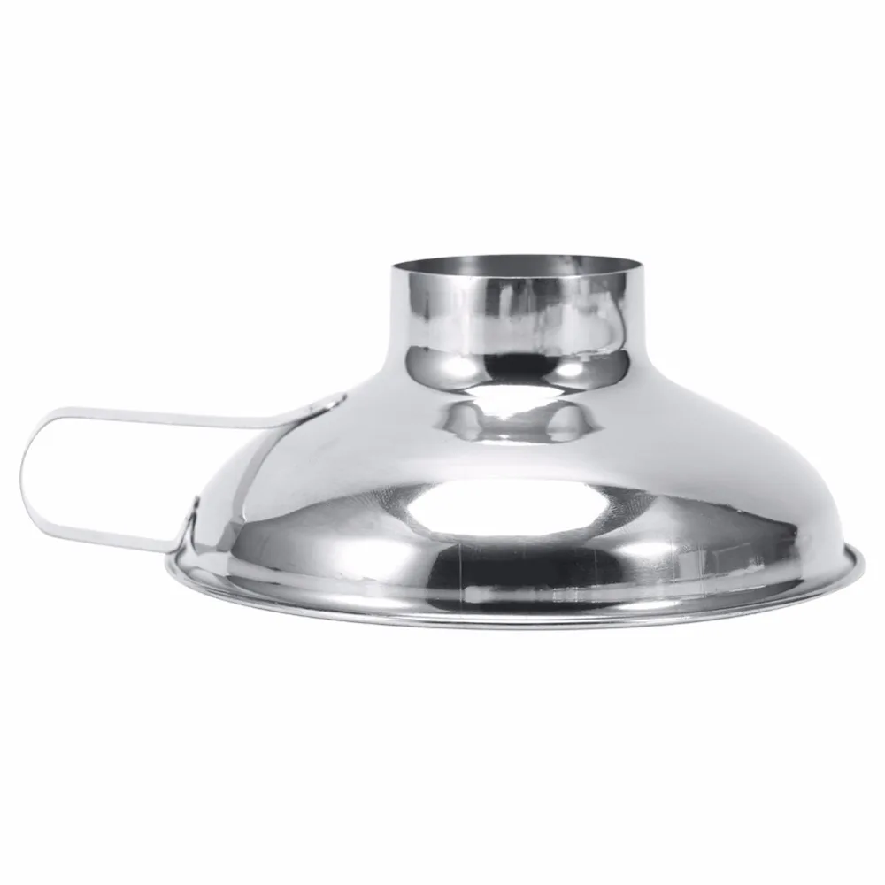 Столовая приманка из нержавеющей стали с широким горлышком воронка резервуаром