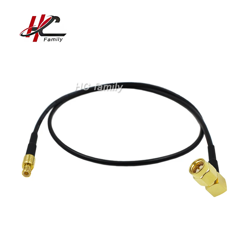 1 м 39 5 дюйма правый угол SMA штекер к MCX кабель RG 174 коаксиальный Pigtail|Соединители| |