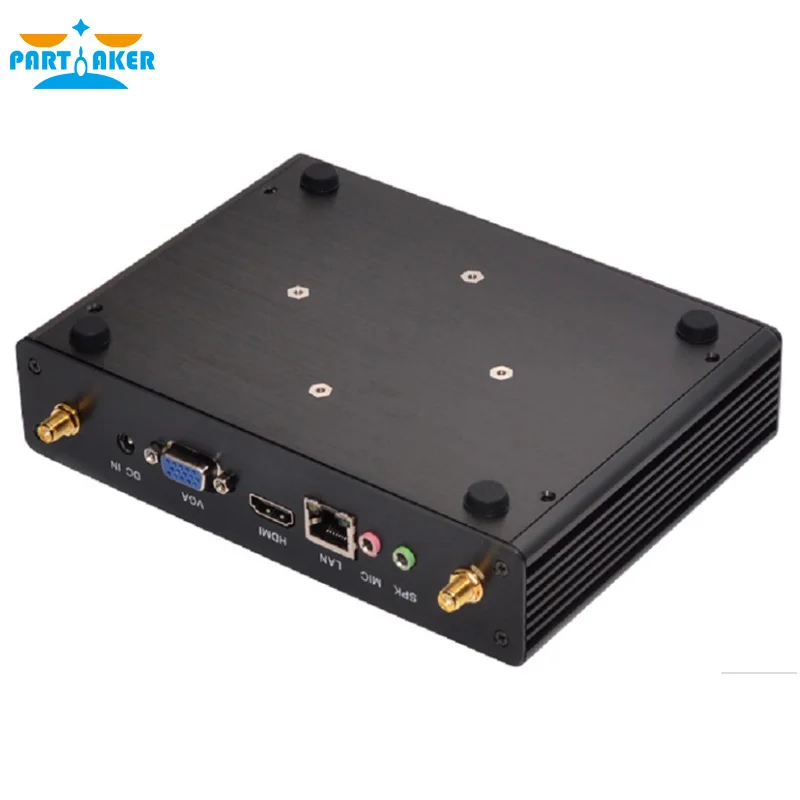 Причастник P4 Barebone PC Intel четырехъядерный процессор J1800 J1900 безвентиляторный